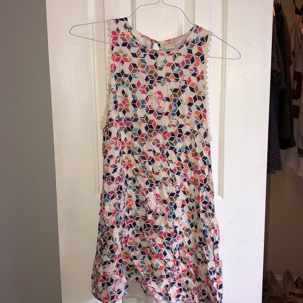 multi color dress